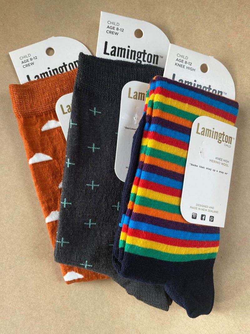 Bundle #12 - Lamington Socks 8-12 years