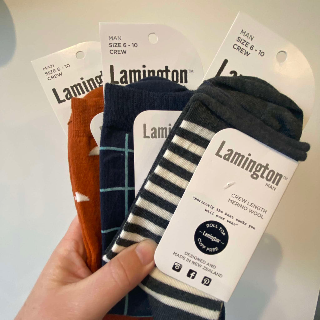 Bundle #16 - Lamington Socks Man 6-10 Crew