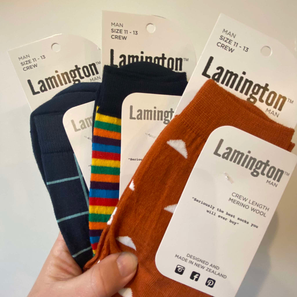 Bundle #17 - Lamington Socks Man 11-13 Crew