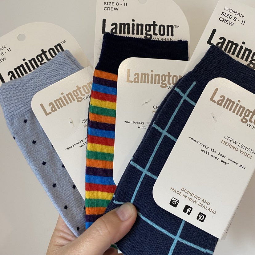 Bundle #25 - Lamington Socks Woman 8-11 Crew