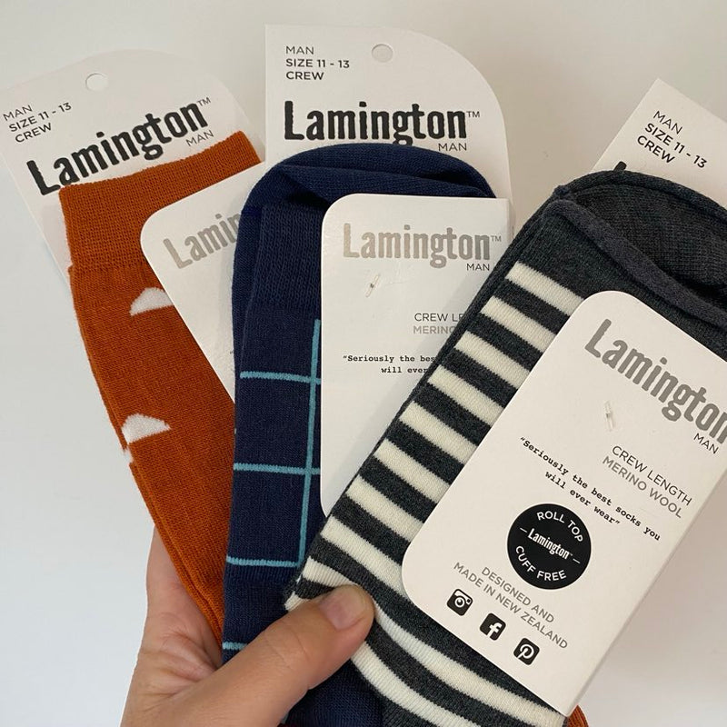 Bundle #23 - Lamington Socks Man 11-13 Crew