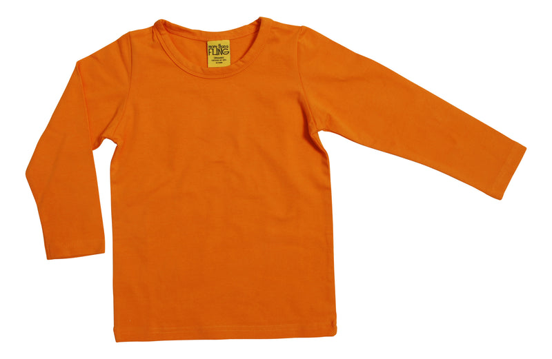 Bright Marigold Long Sleeve Top (2-6 & 10-14 years)