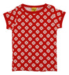 Clover Poppy Whero Red Tee (8 - 13 years)