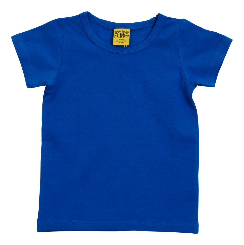 Brilliant Blue Kahurangi Tee (2 -14 years)