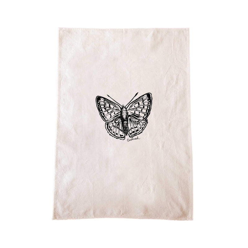 Pepe para riki Copper Butterfly Tea Towel